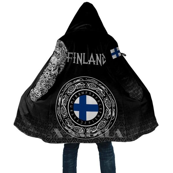 men's wool & blends viking style cloak finland coat of arms 3d printed hoodie long duffle hooded blanket thick jacket cotton pullovers, Black
men's wool & blends viking style cloak finland coat of arms 3d printed hoodie long duffle hooded blanket thick jacket cotton pullovers, Black