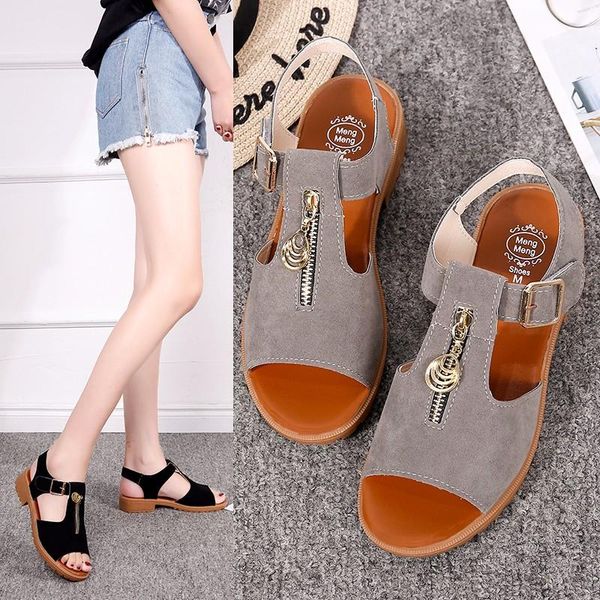 nubuck leather flat sandals women shoes casual 2021 summer gladiator sandals woman fashion female sandalias mujer, Black
nubuck leather flat sandals women shoes casual 2021 summer gladiator sandals woman fashion female sandalias mujer, Black