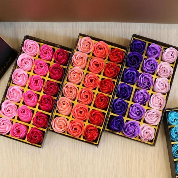 decorative flowers & wreaths 18pcs/box practical soap convenient effectively clean nice-smelling floral scented bath rose gift box
decorative flowers & wreaths 18pcs/box practical soap convenient effectively clean nice-smelling floral scented bath rose gift box