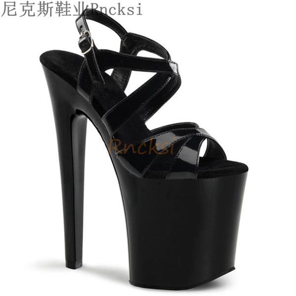 rncksi 20cm super high heel platform women sandals new nightclub party woman high heels slides summer pole dance shoes, Black
rncksi 20cm super high heel platform women sandals new nightclub party woman high heels slides summer pole dance shoes, Black