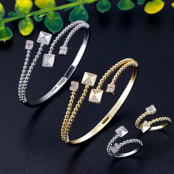 earrings & necklace bridetalk luxury unique african bangle ring set jewelry sets for women wedding cubic zircon crystal cz dubai bridal, Silver
earrings & necklace bridetalk luxury unique african bangle ring set jewelry sets for women wedding cubic zircon crystal cz dubai bridal, Silver