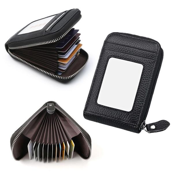 card holders pu leather bag multi-card split men women id holder solid accordion business po wallet slots pocket, Brown;gray
card holders pu leather bag multi-card split men women id holder solid accordion business po wallet slots pocket, Brown;gray