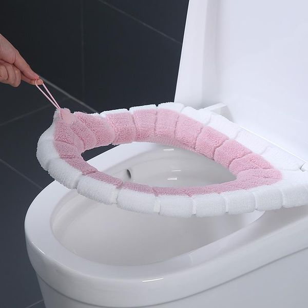 toilet seat covers bathroom with handle closestool washable soft winter warmer mat pad cushion home o-shape bidet
toilet seat covers bathroom with handle closestool washable soft winter warmer mat pad cushion home o-shape bidet