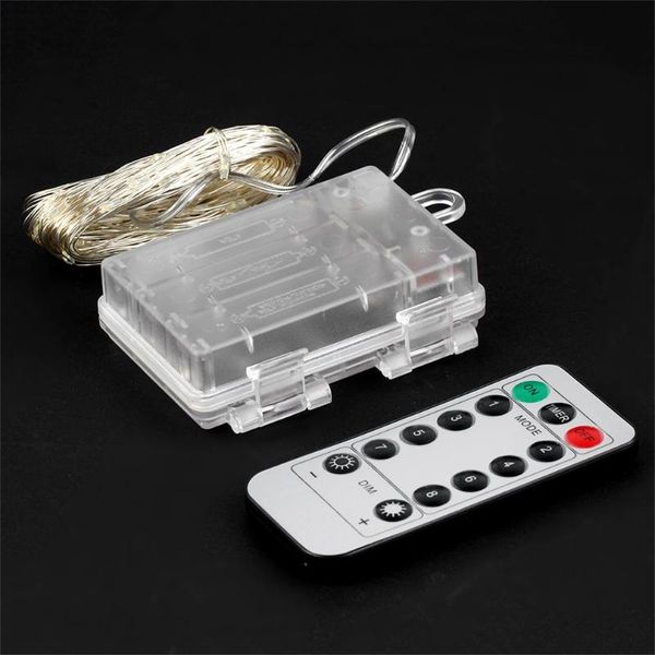 10m 100 led 3 battery silver wire string light fairy lamp decorative light with 8 function remote control and battery box
10m 100 led 3 battery silver wire string light fairy lamp decorative light with 8 function remote control and battery box