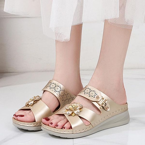 slippers sagace women shoes summer slip-on wedges beach open toe hollow breathable sandals flowers, Black
slippers sagace women shoes summer slip-on wedges beach open toe hollow breathable sandals flowers, Black