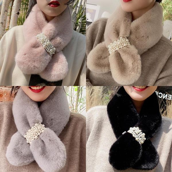 scarves winter female outdoor warm circle loop scarf faux fur neck wrap gaiter, Blue;gray
scarves winter female outdoor warm circle loop scarf faux fur neck wrap gaiter, Blue;gray