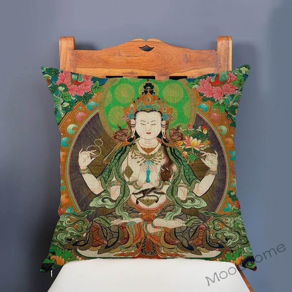 cushion/decorative pillow oriental tibet cultural art tangka oil painting buddhist sofa decor throw case cotton linen car cushion cover a
cushion/decorative pillow oriental tibet cultural art tangka oil painting buddhist sofa decor throw case cotton linen car cushion cover a