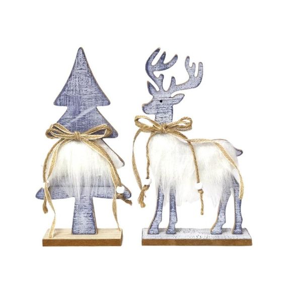 christmas decorations 2pcs decorative wooden craft xmas deskadornment home party prop grey
christmas decorations 2pcs decorative wooden craft xmas deskadornment home party prop grey
