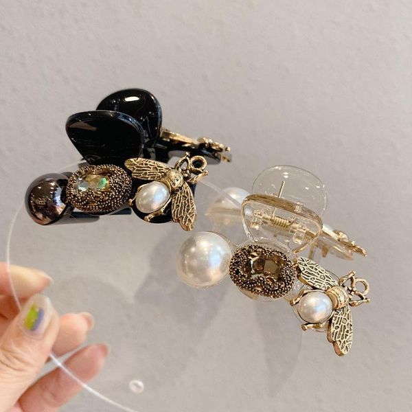 hair clips & barrettes retro bees pearls claw holders champagne plastic hairpins metal charms cyrstal hairgrips accessories for gir, Golden;silver
hair clips & barrettes retro bees pearls claw holders champagne plastic hairpins metal charms cyrstal hairgrips accessories for gir, Golden;silver