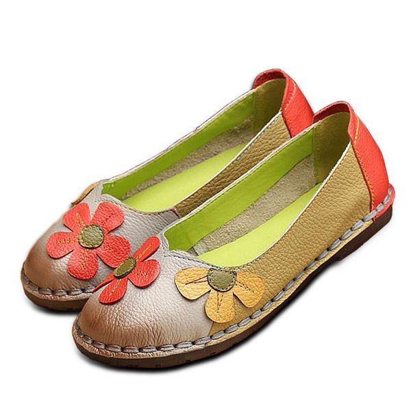 summer fashion flower soft bottom design round toe mix color flat shoes vintage genuine leather women flats girl loafer 2020 ne
summer fashion flower soft bottom design round toe mix color flat shoes vintage genuine leather women flats girl loafer 2020 ne