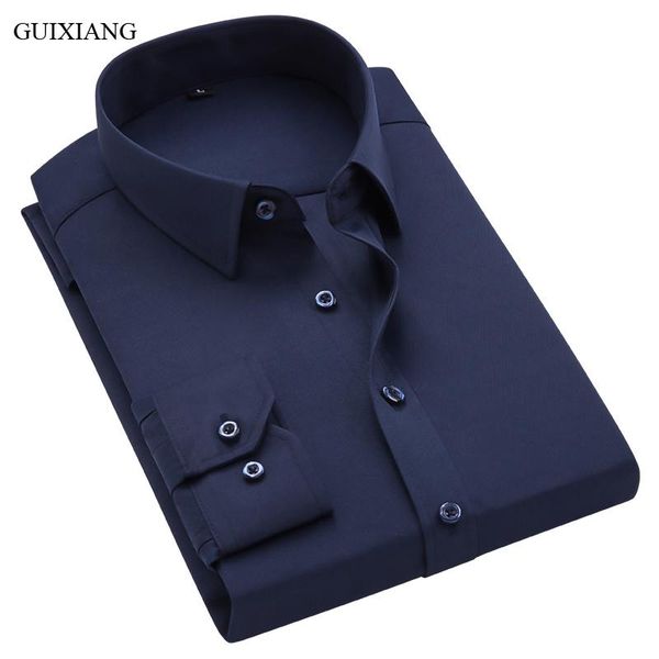 men's casual shirts 2021 arrival style men leisure long sleeve business professional work shirt solid slim size -4xl, White;black
men's casual shirts 2021 arrival style men leisure long sleeve business professional work shirt solid slim size -4xl, White;black