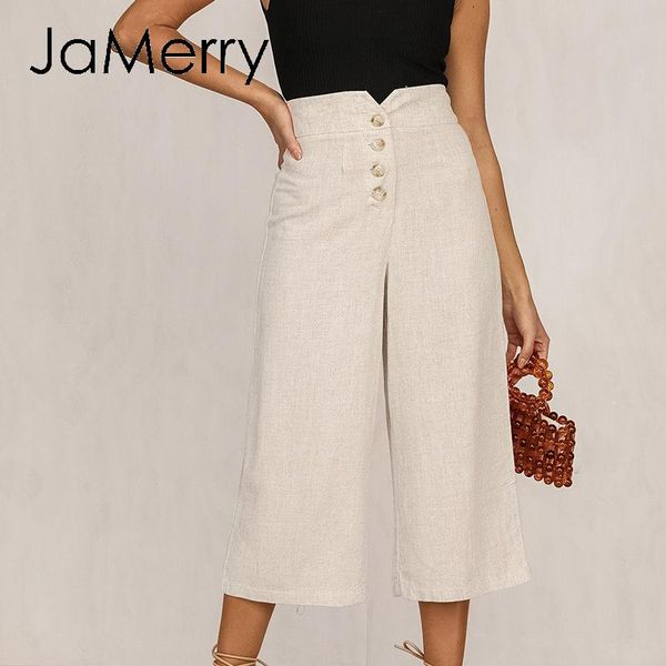 women's pants & capris jamerry high waist casual women summer spring solid trousers wide leg work wear office lady ruffles vintage fema, Black;white
women's pants & capris jamerry high waist casual women summer spring solid trousers wide leg work wear office lady ruffles vintage fema, Black;white