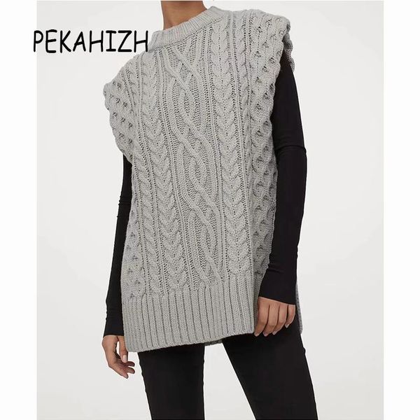 women's vests vintage o-neck sleeveless knitted sweater fashion slim warm elegant pullover lady casual loose chic 2021 autumn winter, Black;white
women's vests vintage o-neck sleeveless knitted sweater fashion slim warm elegant pullover lady casual loose chic 2021 autumn winter, Black;white
