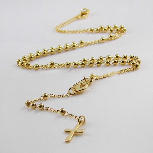 pendant necklaces fashion women jewelry rosary pendants titanium steel fine lobster clasp gold cross necklace, Silver
pendant necklaces fashion women jewelry rosary pendants titanium steel fine lobster clasp gold cross necklace, Silver