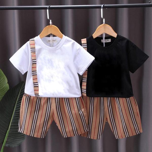 clothing sets summer girls boys clothes set fashion stripe kids short sleeve t-shirt + pants casual shorts sport suits children's, White
clothing sets summer girls boys clothes set fashion stripe kids short sleeve t-shirt + pants casual shorts sport suits children's, White
