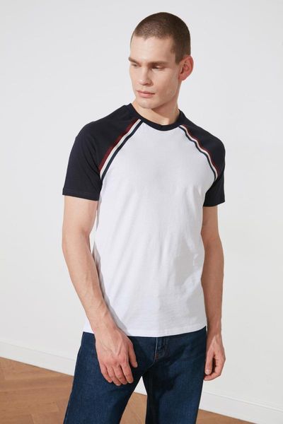 men's t-shirts trendyol male slim fit short sleeve stripe t-shirt tmnss21ts0422, White;black
men's t-shirts trendyol male slim fit short sleeve stripe t-shirt tmnss21ts0422, White;black