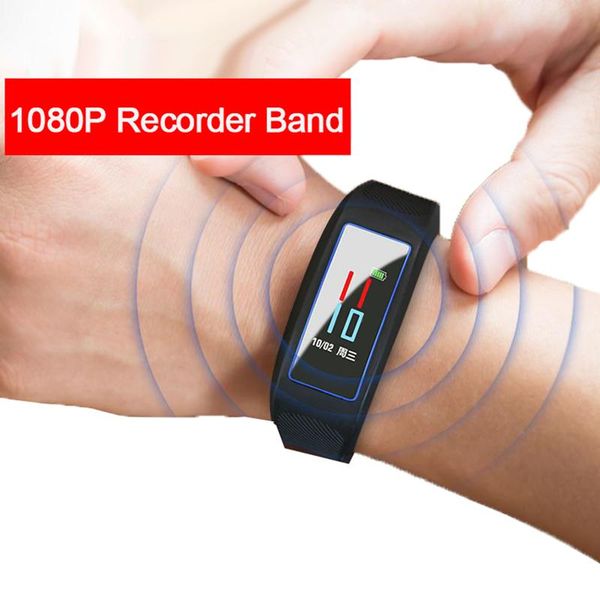 digital voice recorder 1080p hd video camera smart band wristband watch sound recording sport heart rate monitor
digital voice recorder 1080p hd video camera smart band wristband watch sound recording sport heart rate monitor