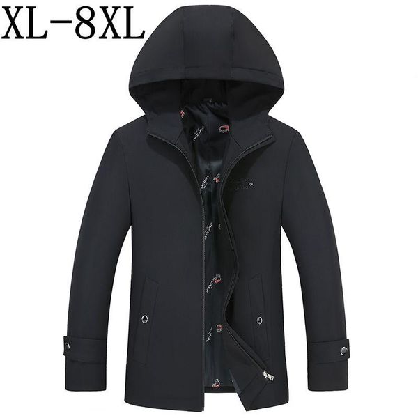 men's jackets size 8xl 7xl 6xl 2021 autumn casual hooded jacket windbreaker zipper mens clothing jaqueta masculino, Black;brown
men's jackets size 8xl 7xl 6xl 2021 autumn casual hooded jacket windbreaker zipper mens clothing jaqueta masculino, Black;brown