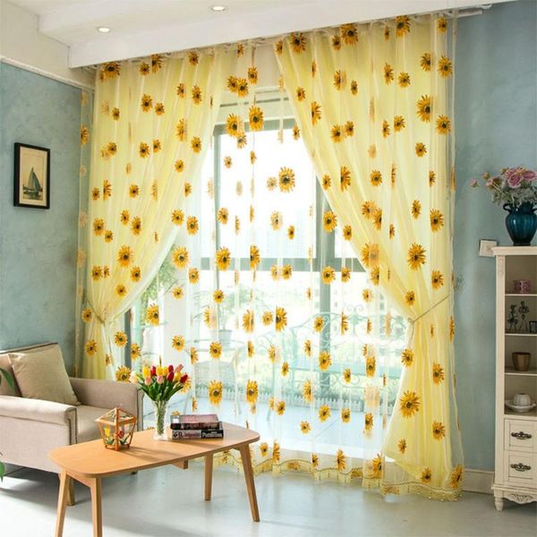 curtain & drapes sunflower pattern tulle home decor voile kitchen balcony room floral window blind screening
curtain & drapes sunflower pattern tulle home decor voile kitchen balcony room floral window blind screening