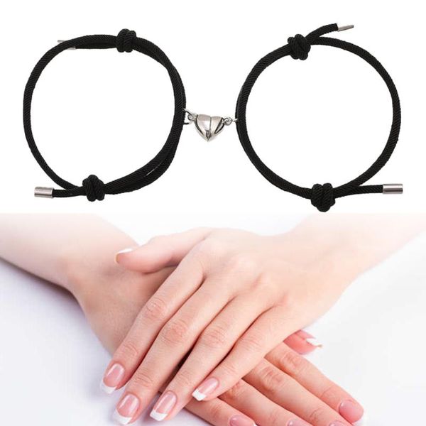 hair clips & barrettes 1pcs fashion couples bracelet magnetic mutual attraction rope braided friendship gift for women men, Golden;silver
hair clips & barrettes 1pcs fashion couples bracelet magnetic mutual attraction rope braided friendship gift for women men, Golden;silver
