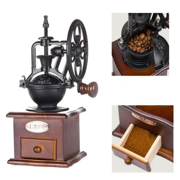 manual coffee grinders european style grinder hand cast iron retro handmade beans spice mini burr mill kitchen tool
manual coffee grinders european style grinder hand cast iron retro handmade beans spice mini burr mill kitchen tool