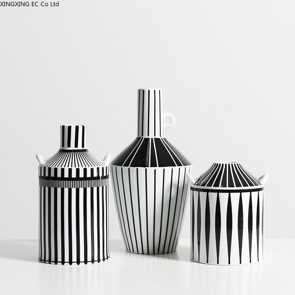 vases black and white striped ceramic vase modern dried flower accessories living room home decoration art geometric line
vases black and white striped ceramic vase modern dried flower accessories living room home decoration art geometric line