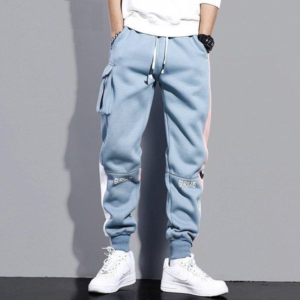 men's pants 2021 harajuku fashion joggers men pant streetwear cargo casual clothing elastic waist trousers, Black
men's pants 2021 harajuku fashion joggers men pant streetwear cargo casual clothing elastic waist trousers, Black