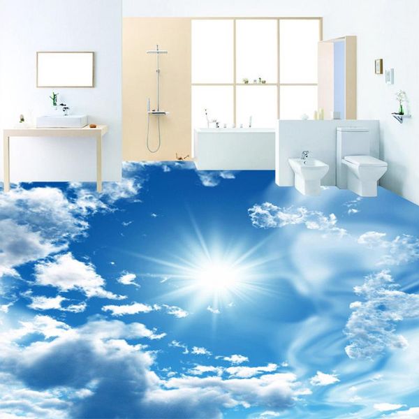 wallpapers custom mural wallpaper modern blue sky sunshine floor tiles sticker bathroom pvc self adhesive waterproof flooring 3 d
wallpapers custom mural wallpaper modern blue sky sunshine floor tiles sticker bathroom pvc self adhesive waterproof flooring 3 d