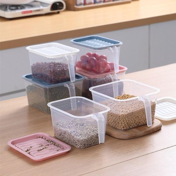 storage bottles & jars 1pcs kitchen transparent box sealed jar grains beans organizer containers refrigerator boxes
storage bottles & jars 1pcs kitchen transparent box sealed jar grains beans organizer containers refrigerator boxes
