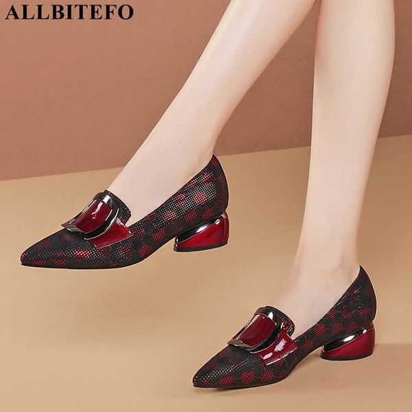 allbitefo genuine leather buckle brand high heels wedding women shoes thick heels office ladies shoes women heels size:34-42 210611, Black
allbitefo genuine leather buckle brand high heels wedding women shoes thick heels office ladies shoes women heels size:34-42 210611, Black