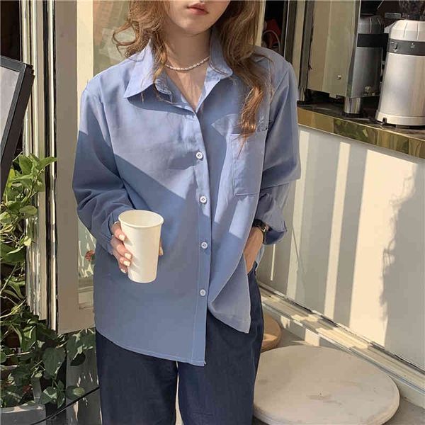 women's hoodies & sweatshirts hzirip solid color summer blue all-match female smooth single-breasted korean casual released long-sleeve, Black
women's hoodies & sweatshirts hzirip solid color summer blue all-match female smooth single-breasted korean casual released long-sleeve, Black