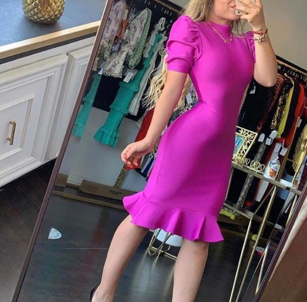 black purple short sleeve ruffles rayon bandage dress elegant club party dress vestidos drop shipping, Black;gray
black purple short sleeve ruffles rayon bandage dress elegant club party dress vestidos drop shipping, Black;gray