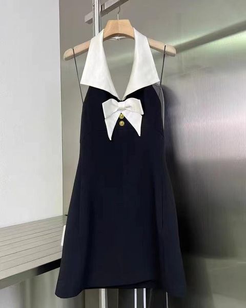 casual dresses 22 early spring niche fashion backless satin halter collar bow dress women, Black;gray
casual dresses 22 early spring niche fashion backless satin halter collar bow dress women, Black;gray