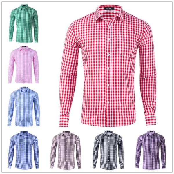 men's casual shirts summer fashion cotton plaid large long sleeve shirt sleep designer british style, White;black
men's casual shirts summer fashion cotton plaid large long sleeve shirt sleep designer british style, White;black