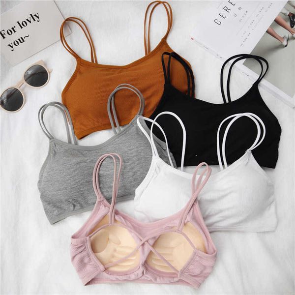 bra for women wireunderwear brassiere backless sling lingerie thin straps padded bralette female sleeping tube #f 210527, White
bra for women wireunderwear brassiere backless sling lingerie thin straps padded bralette female sleeping tube #f 210527, White