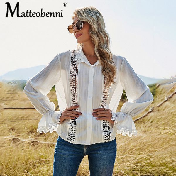 new 2021 fashion elegant lace hollow out blouse women casual lapel flared sleeves blusas mujer female transparent white shirts drqn, Gray
new 2021 fashion elegant lace hollow out blouse women casual lapel flared sleeves blusas mujer female transparent white shirts drqn, Gray