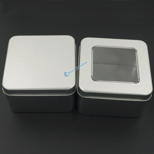 storage bottles & jars 5 pcs / lot 52mm square empty tinplate iron tins clear view small box spice case container
storage bottles & jars 5 pcs / lot 52mm square empty tinplate iron tins clear view small box spice case container