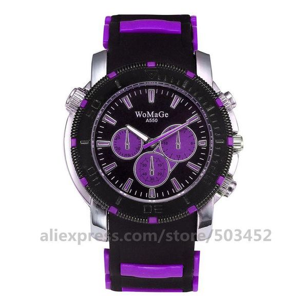 wristwatches 100pcs/lot womage a550 ladies watch three eye kids wristwatch cute silicone belt fashion watches gifts stud scale zegarek meski, Slivery;brown
wristwatches 100pcs/lot womage a550 ladies watch three eye kids wristwatch cute silicone belt fashion watches gifts stud scale zegarek meski, Slivery;brown