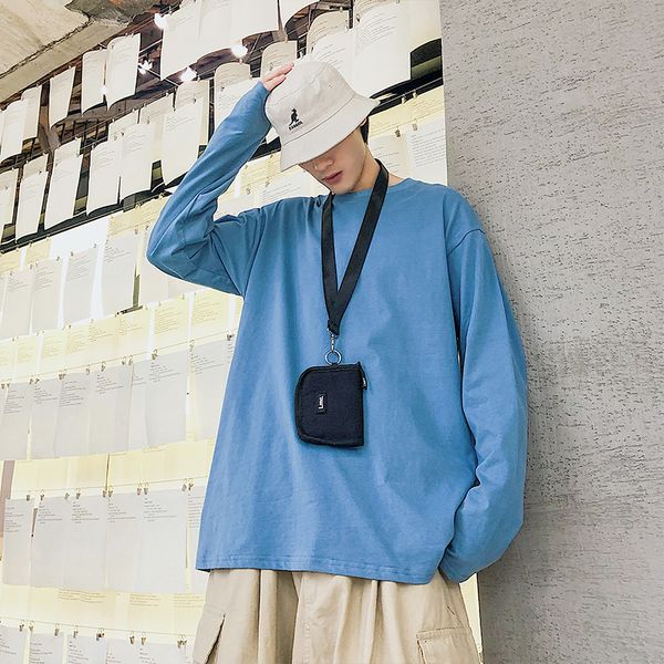 2021 new men's pure cotton 8 color hoodies long sleeve coats male all match clothes pullover bottoming shirt casual sweatshirt m-2xl rx, Black
2021 new men's pure cotton 8 color hoodies long sleeve coats male all match clothes pullover bottoming shirt casual sweatshirt m-2xl rx, Black