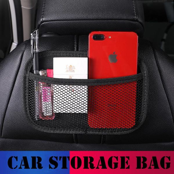 car organizer universal storage bag mobile phone net pocket seat back holder black
car organizer universal storage bag mobile phone net pocket seat back holder black