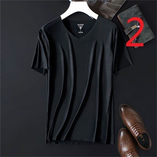 New 2021 Summer Men's Seamless Ice Silk T-shirt Sliding Material Half-sleeved Thin Section Short- Sleeved SWIS, White;black
New 2021 Summer Men's Seamless Ice Silk T-shirt Sliding Material Half-sleeved Thin Section Short- Sleeved SWIS, White;black