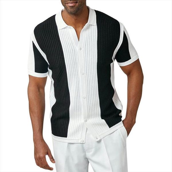 fashion patchwork shirts short sleeve mens polos summer harajuku casual turn down collar zipper design streetwear, White;black
fashion patchwork shirts short sleeve mens polos summer harajuku casual turn down collar zipper design streetwear, White;black