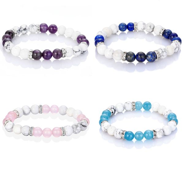 handmade natural energy stone bead strands charm bracelets for women men couple friend party club yoga jewelry, Black
handmade natural energy stone bead strands charm bracelets for women men couple friend party club yoga jewelry, Black