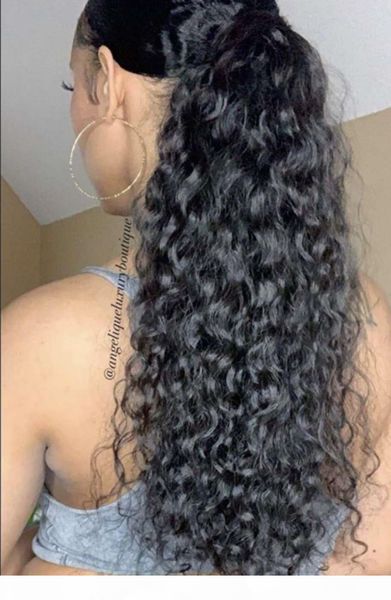 beautiful women wearing luxury raw cambodian deep curly ponytail human hair extension natural curly drawstring pony tail hairpiece 120g-160g, Black
beautiful women wearing luxury raw cambodian deep curly ponytail human hair extension natural curly drawstring pony tail hairpiece 120g-160g, Black
