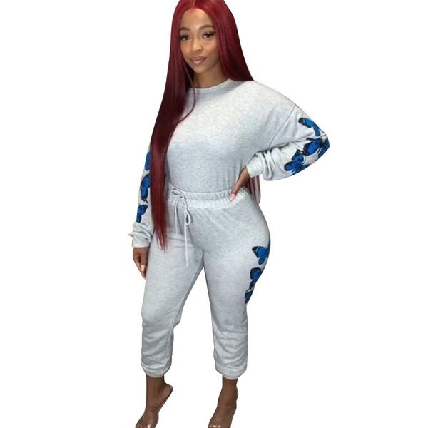 women's two piece pants casual butterfly printing women tracksuits 2021 spring lady high waist sport + o-neck long sleeve sweatshirts o, White
women's two piece pants casual butterfly printing women tracksuits 2021 spring lady high waist sport + o-neck long sleeve sweatshirts o, White