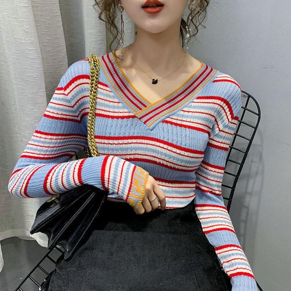 women's sweaters spring autumn style women knitted pullover lady casual v-neck striped printed sweater zz0947, White;black
women's sweaters spring autumn style women knitted pullover lady casual v-neck striped printed sweater zz0947, White;black