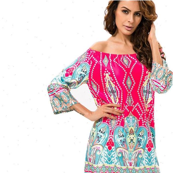 fashion european style robe dress flower print woman clothes vestidos casual bohemian female beach summer night club party dress, Black;gray
fashion european style robe dress flower print woman clothes vestidos casual bohemian female beach summer night club party dress, Black;gray
