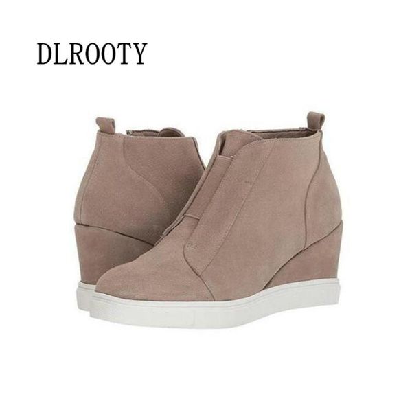boots women ankle 2021 autumn female casual shoes flat fashion height increasing zip platform round toe plus size 35-43, Black
boots women ankle 2021 autumn female casual shoes flat fashion height increasing zip platform round toe plus size 35-43, Black