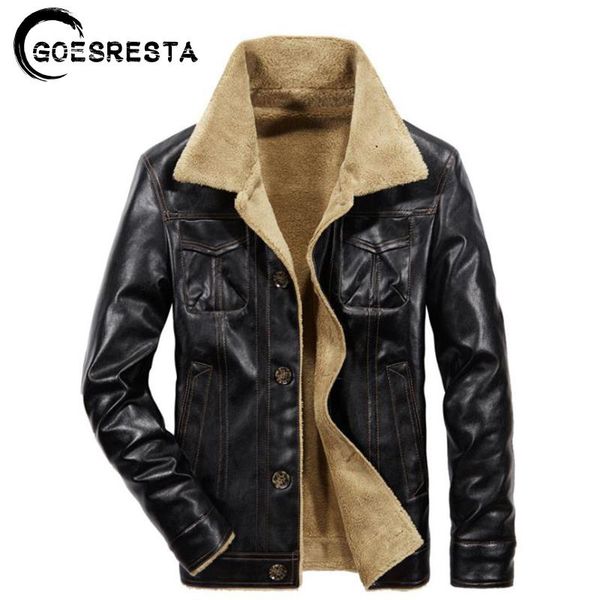 men's fur & faux brand winter collar fleece jacket men fashion casual thick warm leather, Black
men's fur & faux brand winter collar fleece jacket men fashion casual thick warm leather, Black