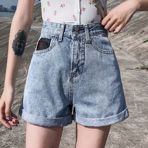 streetwear high waist leg denim for the women 2021 jean will see female korean style loose short shorts fwkc, White;black
streetwear high waist leg denim for the women 2021 jean will see female korean style loose short shorts fwkc, White;black